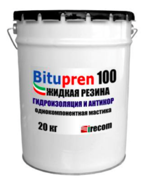 Bitupren 100 – Hüdrokorrosioonikaitsega ühekomponendiline mastiks 20kg
